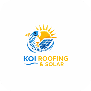 Koi Roofing & Solar logo